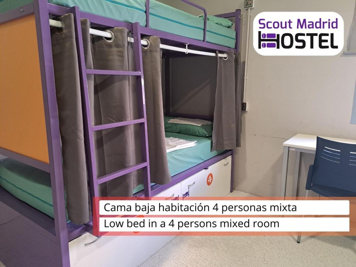 Scout Madrid Hostel Ngoại thất bức ảnh